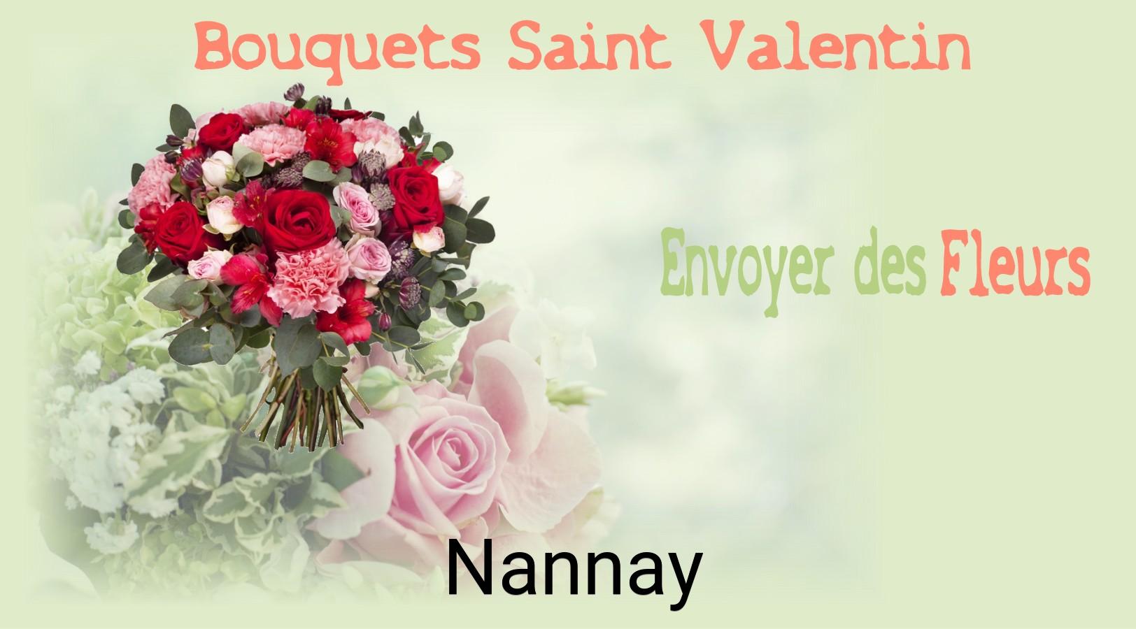 Roses de Saint-Valentin livrées à Nannay